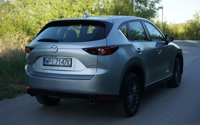 Mazda CX-5 cena 90000 przebieg: 56000, rok produkcji 2019 z Piaseczno małe 121